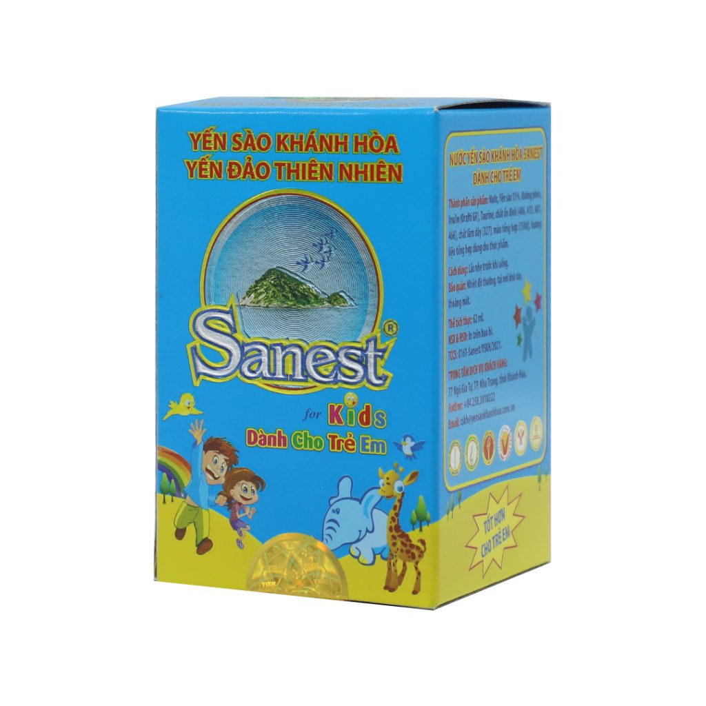 Yến Sào Sanest Kid – Lọ 62ml