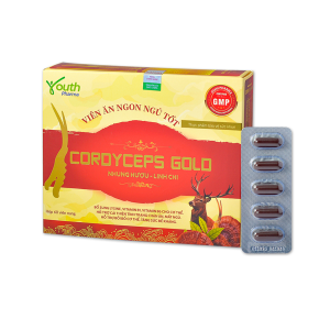 Viên ăn ngon ngủ tốt cordyceps gold 60 viên