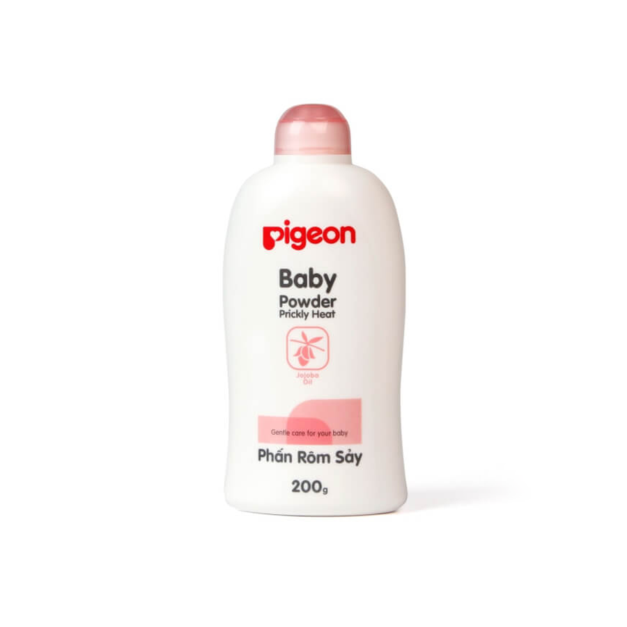 Phấn Rôm Sảy Baby Powder Prickly Heat Pigeon Hỗ Trợ Điều Trị Rôm Sảy, Mẩn Ngứa Ở Trẻ Em – Chai 200g