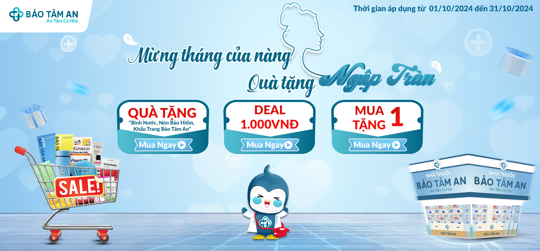 Banner trang chủ nhà thuốc Bảo Tâm An