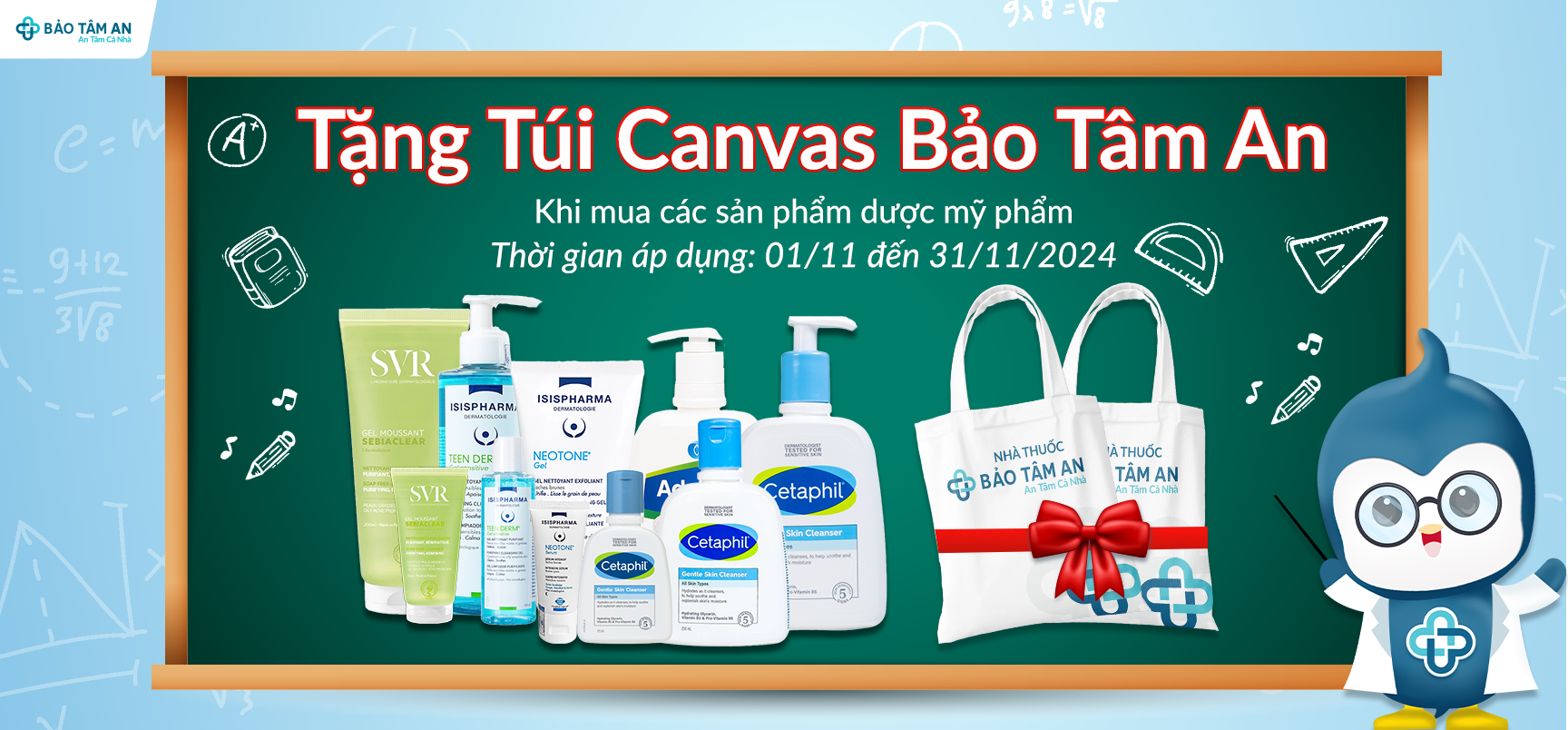 Banner trang chủ nhà thuốc Bảo Tâm An