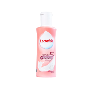 Dung dịch vệ sinh phụ nữ Lactacyd Pro Sensitive Sanofi kháng khuẩn, giảm ngứa – Chai 150ml
