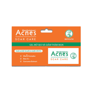 Gel Acnes Scarcare Rhoto hỗ trợ mờ sẹo, giảm thâm mụn – Tuýp 12g