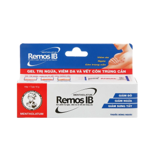 Thuốc gel Remosib điều trị viêm da dị ứng, côn trùng cắn – Tuýp 10g