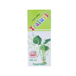 Thuốc siro Traluvi Traphaco điều trị suy nhược cơ thể, mỏi gối, ù tai – Chai 100ml