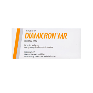 Thuốc viên nén Diamicron Mr 30mg Servier điều trị đái tháo đường type 2 – 2 vỉ x 30 viên