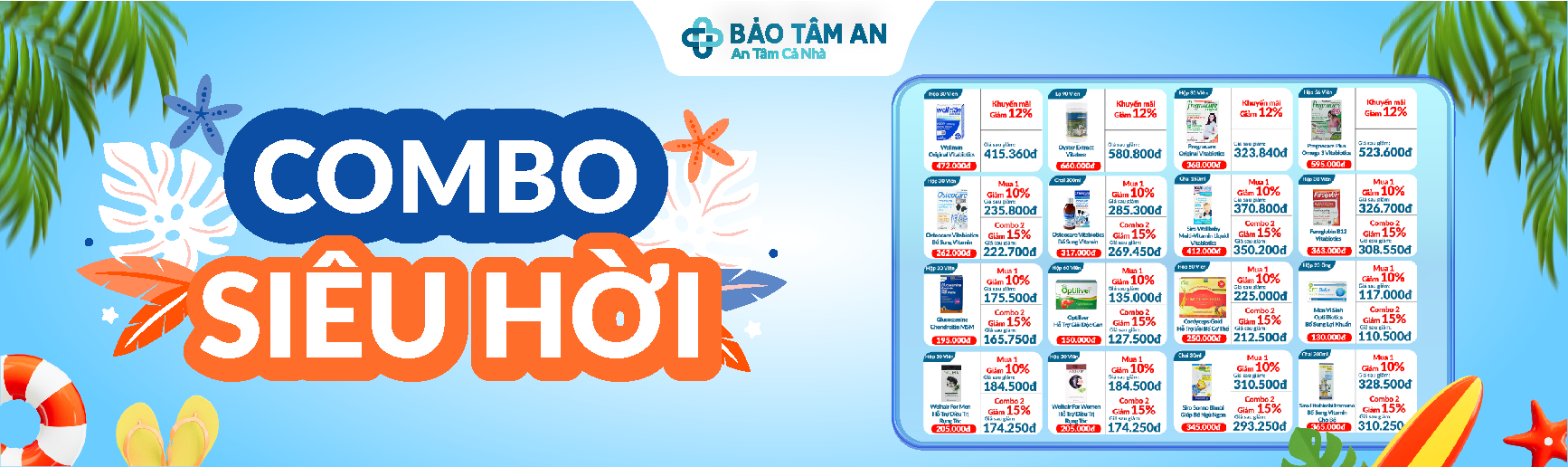 Banner trang chủ nhà thuốc Bảo Tâm An