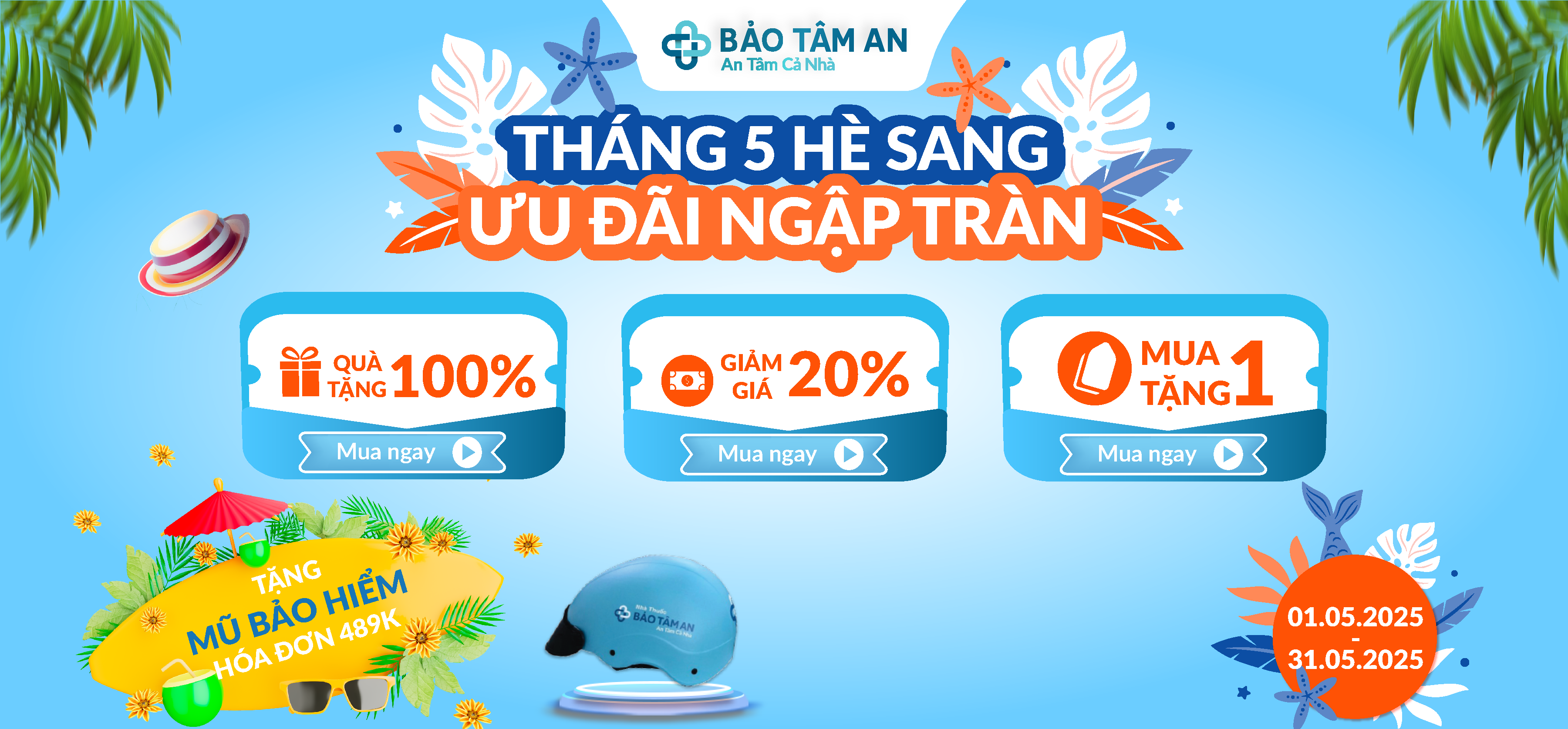 Banner trang chủ nhà thuốc Bảo Tâm An