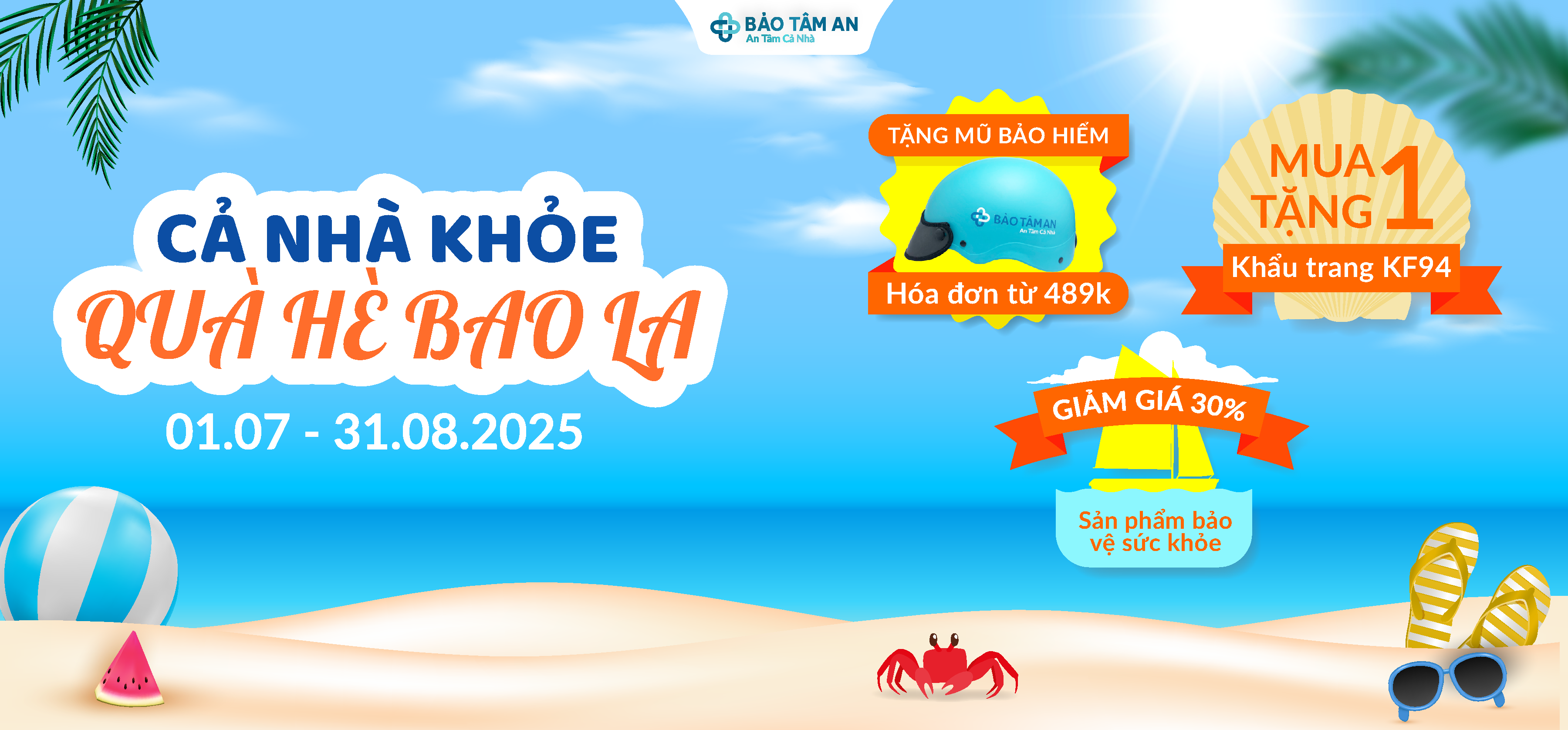 Banner trang chủ nhà thuốc Bảo Tâm An